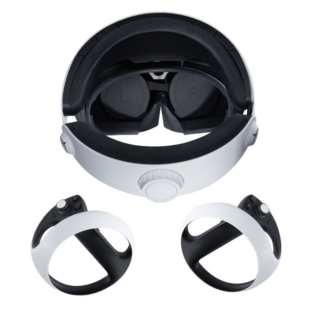 HIBLOKS 4 stk. silikone beskyttelsescoversæt til PS VR2 headset linsecover VR-tilbehør