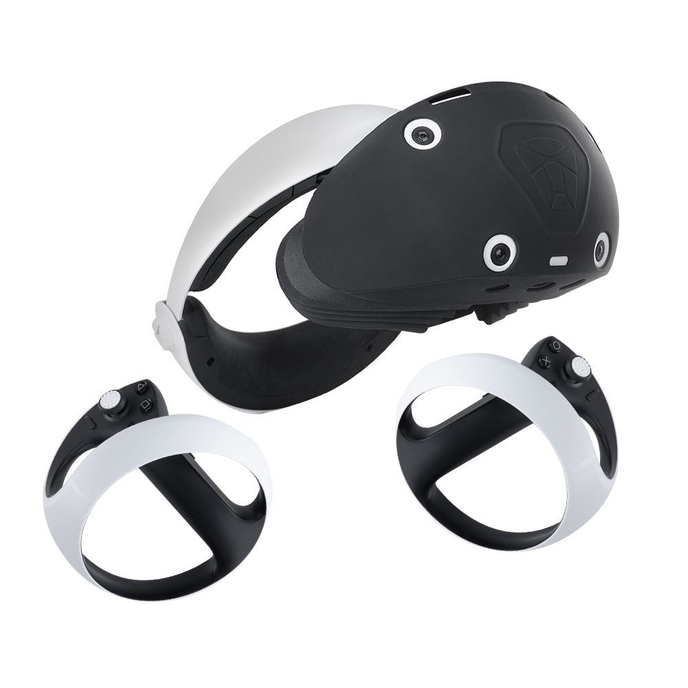HIBLOKS 4 stk. silikone beskyttelsescoversæt til PS VR2 headset linsecover VR-tilbehør