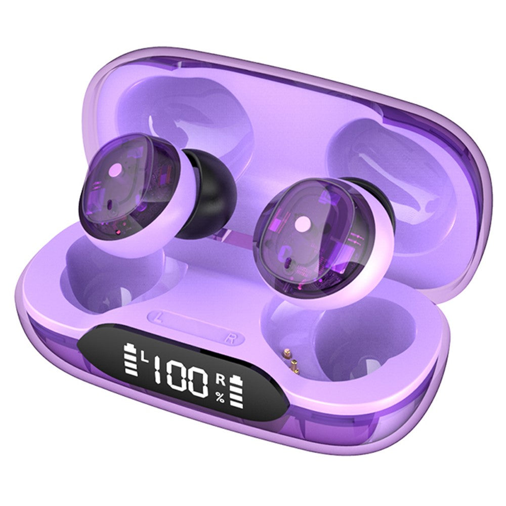 H20 Bluetooth-compatible Headset Sports Headphone TWS Wireless Earphone with Digital Display Charging Case