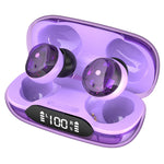 H20 Bluetooth-compatible Headset Sports Headphone TWS Wireless Earphone with Digital Display Charging Case