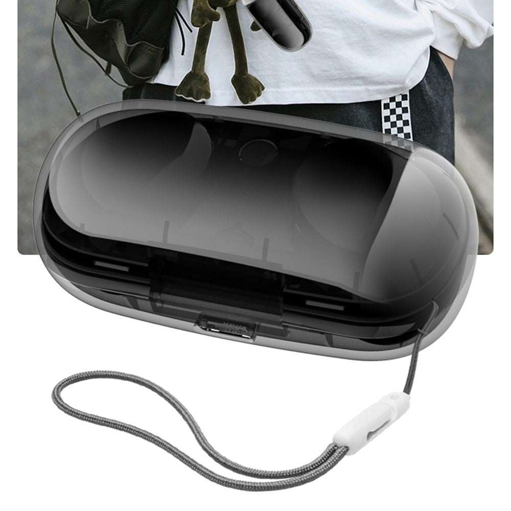 H20 Bluetooth-compatible Headset Sports Headphone TWS Wireless Earphone with Digital Display Charging Case