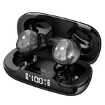 H20 Bluetooth-compatible Headset Sports Headphone TWS Wireless Earphone with Digital Display Charging Case