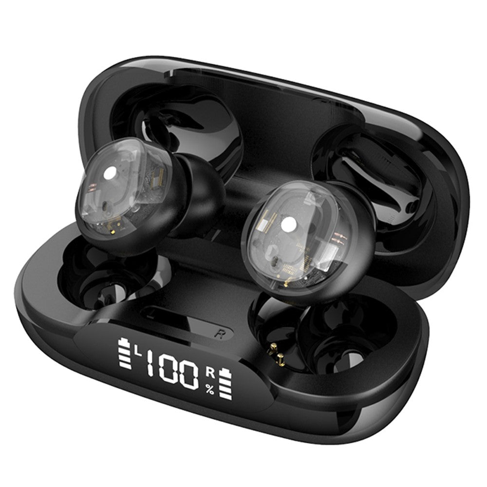 H20 Bluetooth-compatible Headset Sports Headphone TWS Wireless Earphone with Digital Display Charging Case