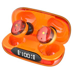 H20 Bluetooth-compatible Headset Sports Headphone TWS Wireless Earphone with Digital Display Charging Case
