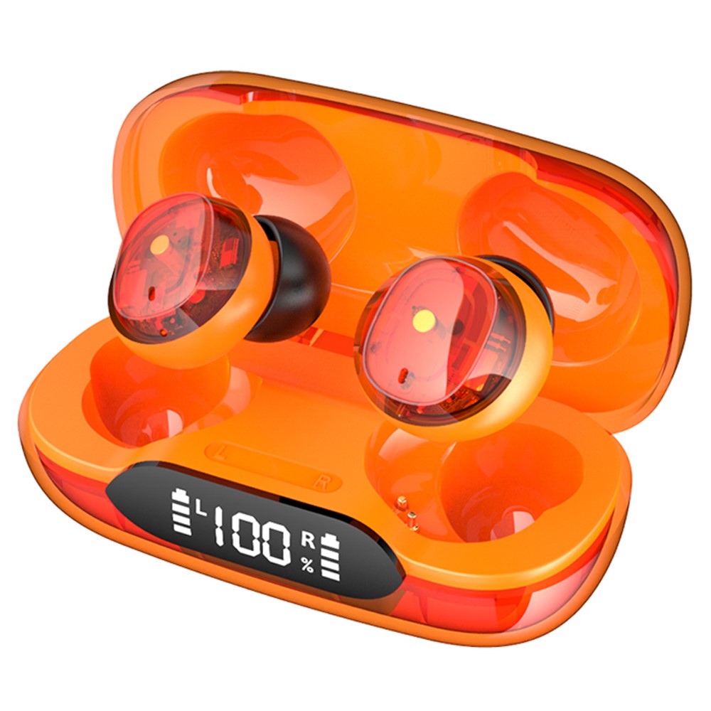 H20 Bluetooth-compatible Headset Sports Headphone TWS Wireless Earphone with Digital Display Charging Case