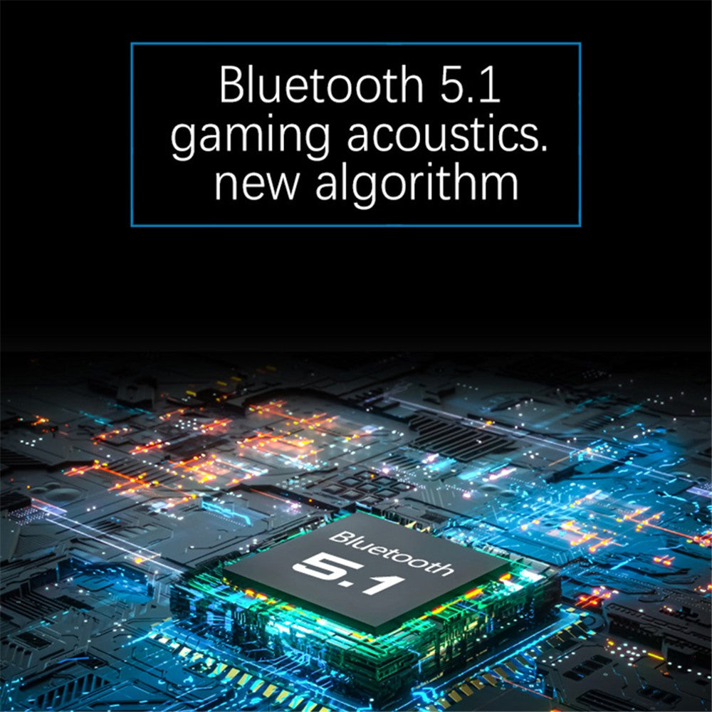 L800 2.4G Wireless / Bluetooth-compatible 5.1 Over-ear Headset LED Light Low Latency E-sports Gaming Headphone