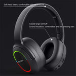 L800 2.4G Wireless / Bluetooth-compatible 5.1 Over-ear Headset LED Light Low Latency E-sports Gaming Headphone
