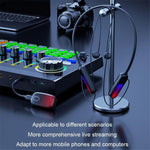 B10 2Pcs Wireless Neckband Headphones Silicone Neck-mounted Bluetooth-compatible Earphones with Transmitter