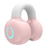 YX09 Clip-On Enkeltøre Bluetooth-kompatibelt Headset Stereo Business-stil Trådløse Hovedtelefoner