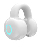YX09 Clip-On Enkeltøre Bluetooth-kompatibelt Headset Stereo Business-stil Trådløse Hovedtelefoner