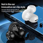 Z28 Bluetooth 5.3 Clip-on Single Ear Headphone Noise Canceling Wireless Earphone