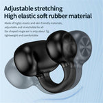 Z28 Bluetooth 5.3 Clip-on Single Ear Headphone Noise Canceling Wireless Earphone