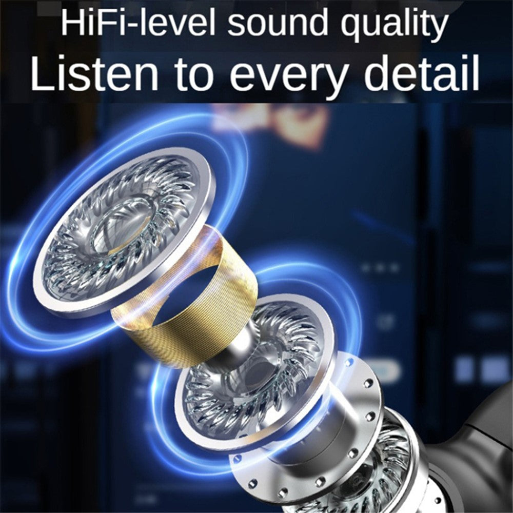 Z28 Bluetooth 5.3 Clip-on Single Ear Headphone Noise Canceling Wireless Earphone