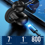 Z28 Bluetooth 5.3 Clip-on Single Ear Headphone Noise Canceling Wireless Earphone