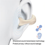 V50 Single-Ear Headset Bluetooth-compatible Wireless Bone Conduction Clip-on Headphone Sport Running Earphone