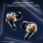 XUNDD X21 TWS Headphones V5.3 Bluetooth-compatible Earphones ENC Noise Reduction Wireless Earbuds