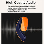 T22 Open Ear TWS Bone Conduction Wireless Headphones Music Sports Bluetooth-compatible Earphone with Mic