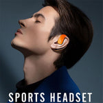 T22 Open Ear TWS Bone Conduction Wireless Headphones Music Sports Bluetooth-compatible Earphone with Mic