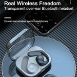 K23 Open Ear Headphone Wireless Air Bone Conduction Earphones TWS Bluetooth-compatible 5.3 Ear Clip Earbuds