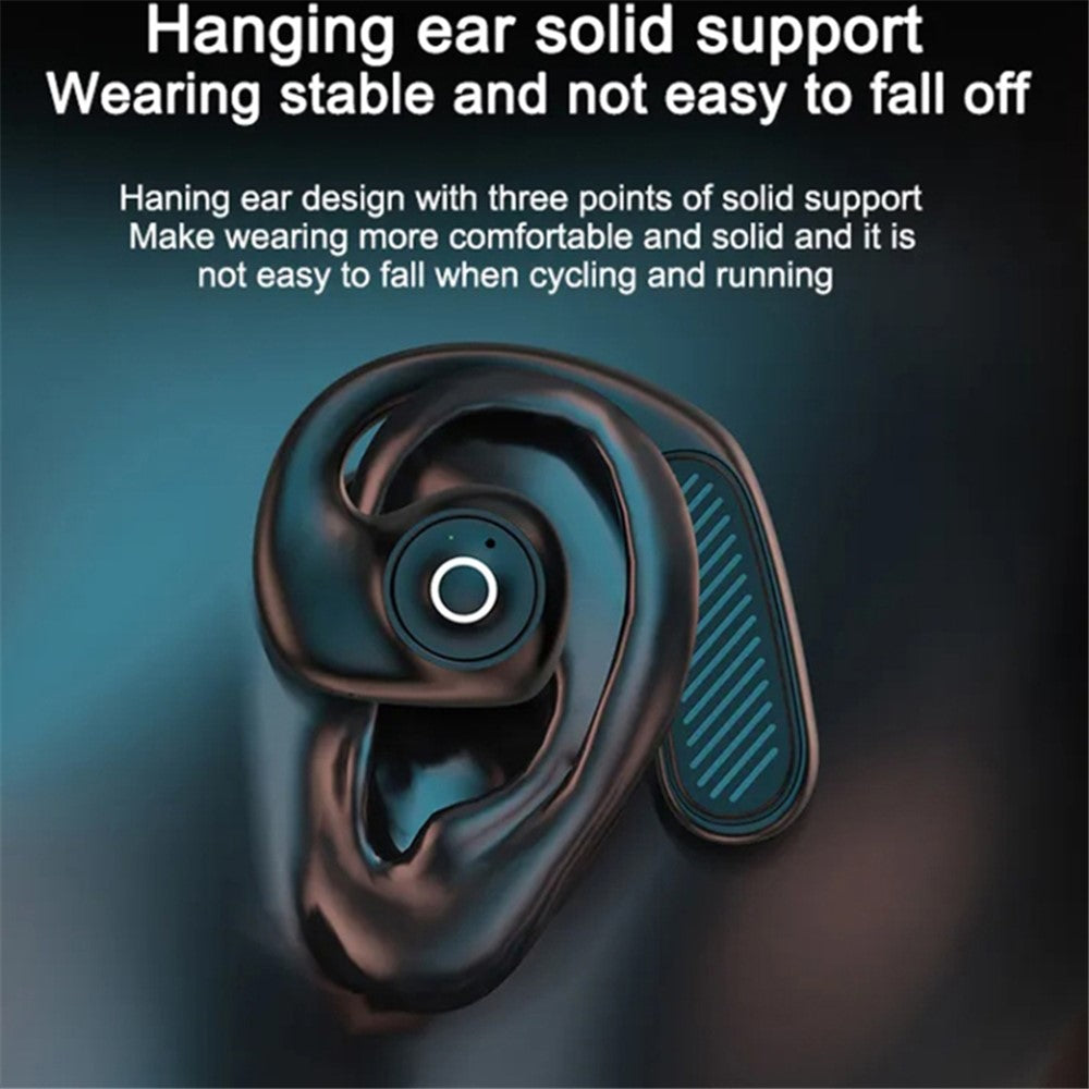 K23 Open Ear Headphone Wireless Air Bone Conduction Earphones TWS Bluetooth-compatible 5.3 Ear Clip Earbuds