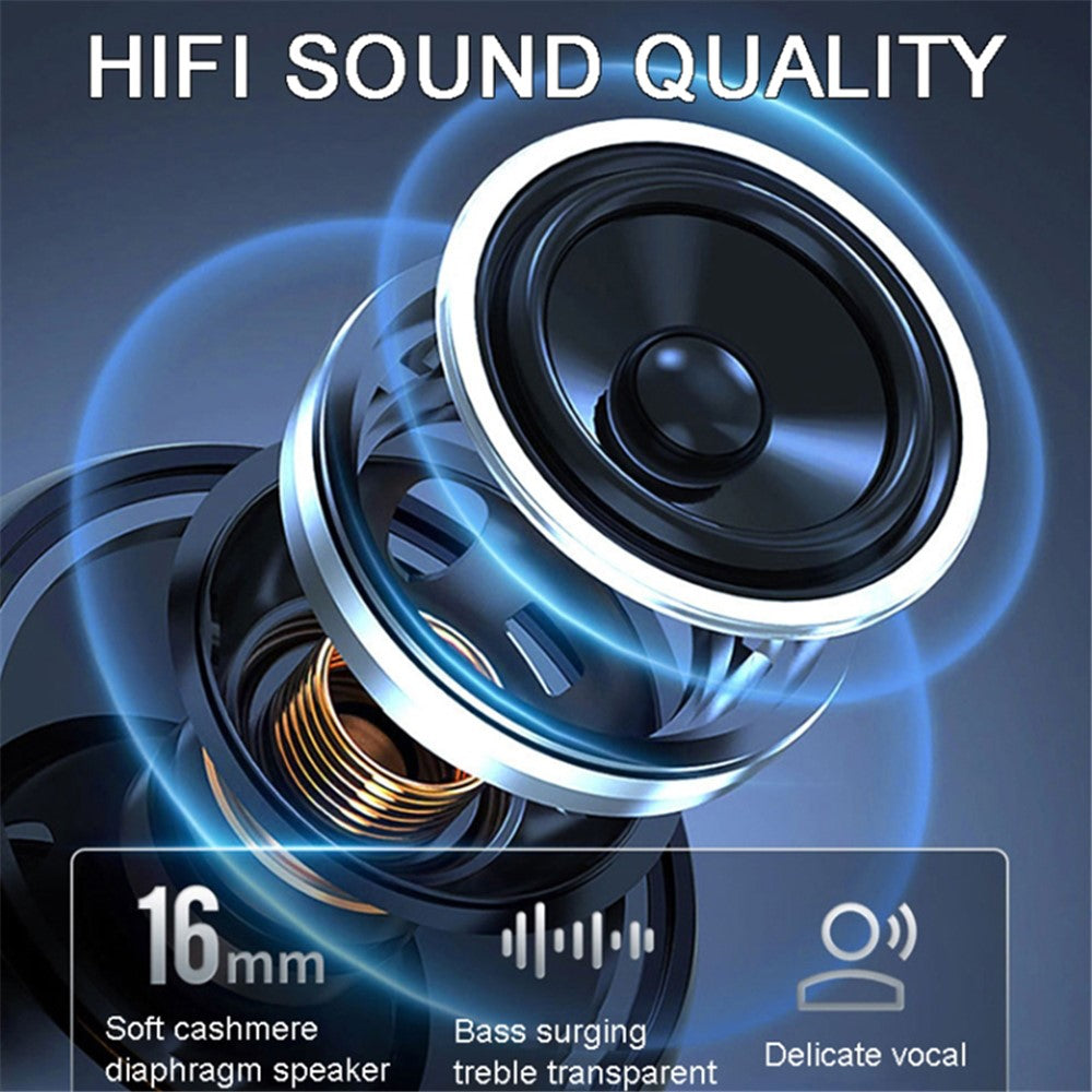 K23 Open Ear Headphone Wireless Air Bone Conduction Earphones TWS Bluetooth-compatible 5.3 Ear Clip Earbuds