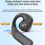 K23 Open Ear Headphone Wireless Air Bone Conduction Earphones TWS Bluetooth-compatible 5.3 Ear Clip Earbuds