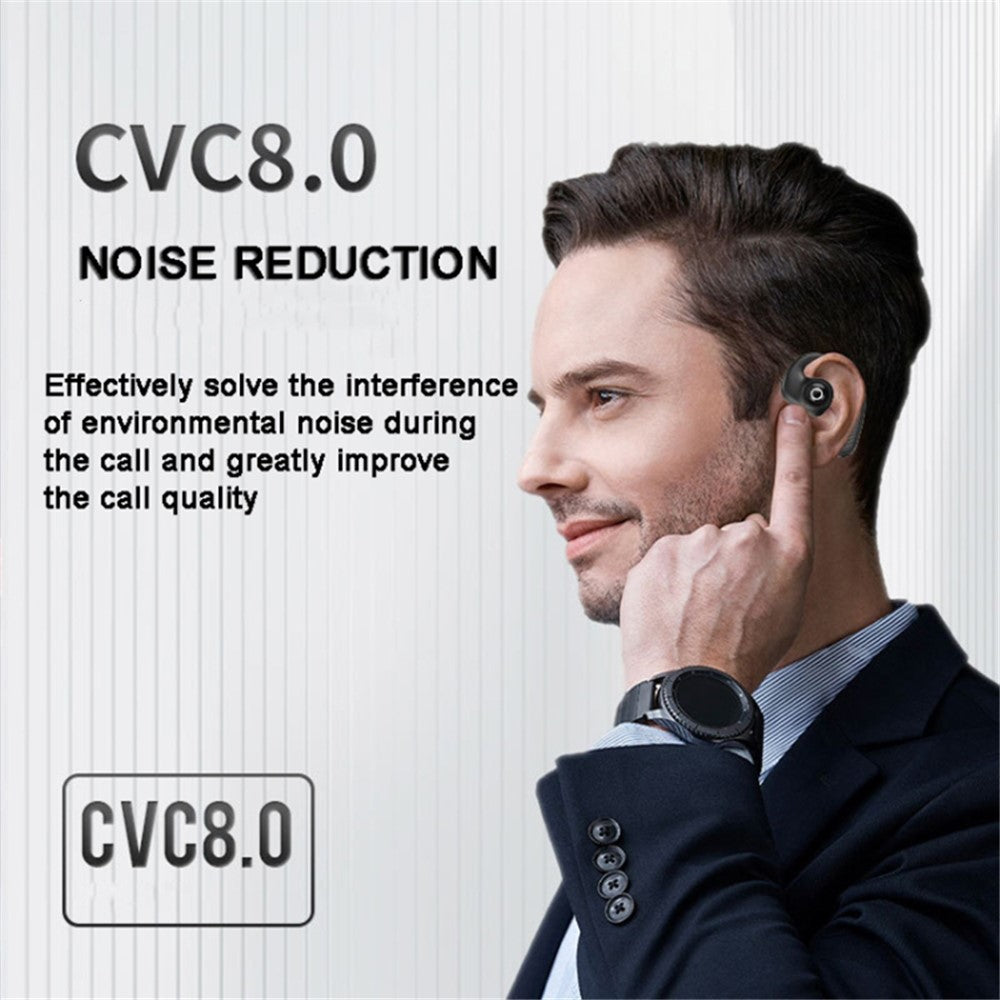 K23 Open Ear Headphone Wireless Air Bone Conduction Earphones TWS Bluetooth-compatible 5.3 Ear Clip Earbuds