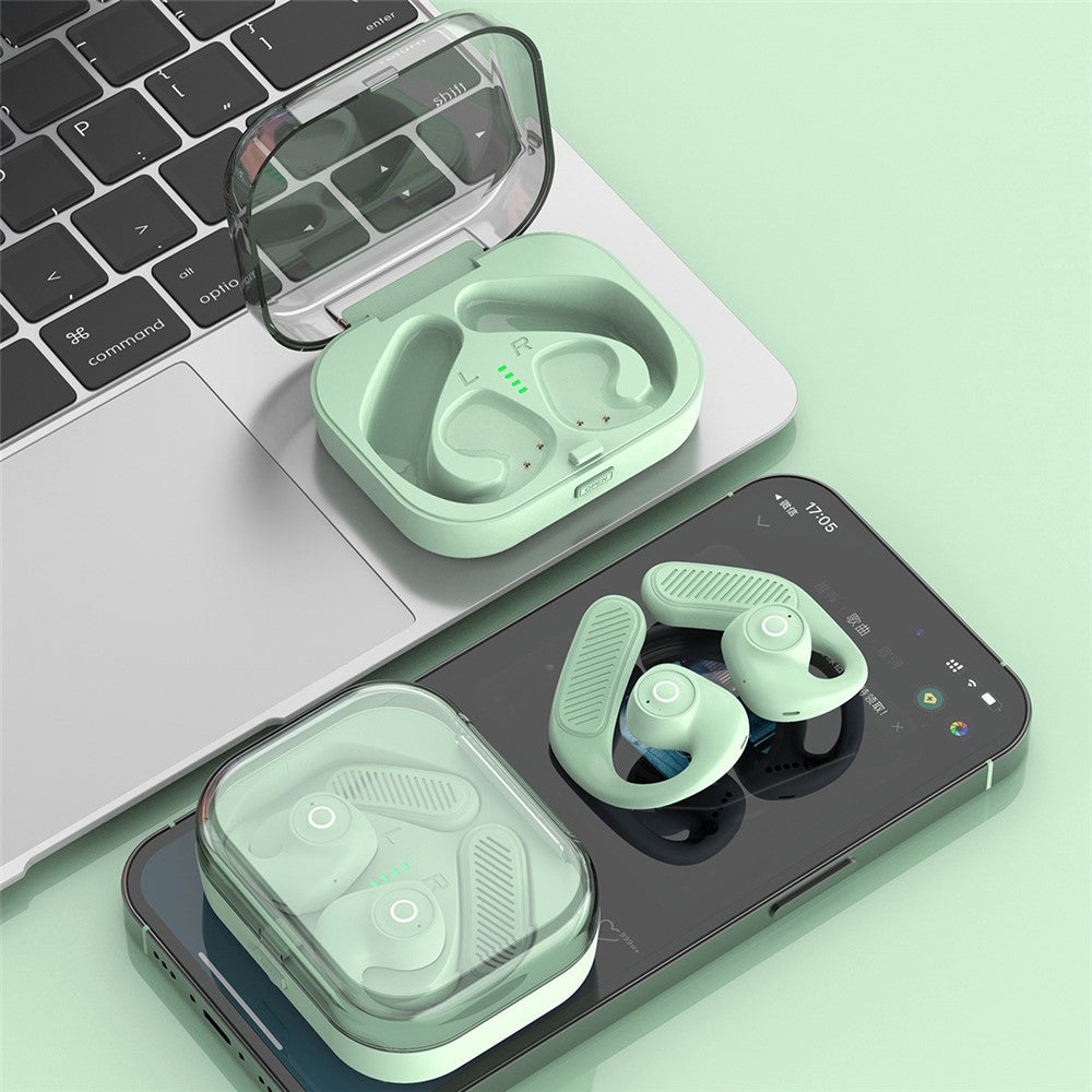 K23 Open Ear Headphone Wireless Air Bone Conduction Earphones TWS Bluetooth-compatible 5.3 Ear Clip Earbuds