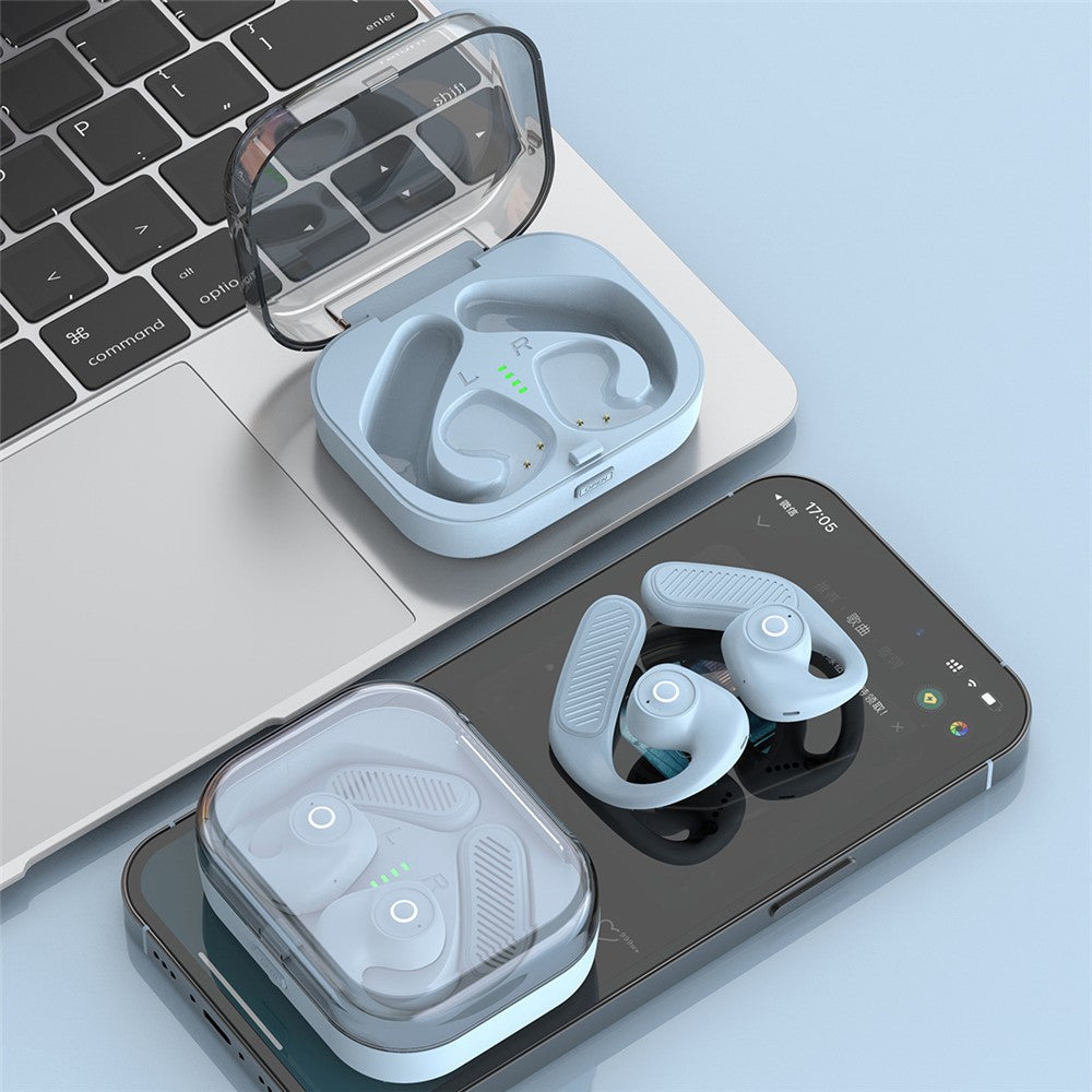 K23 Open Ear Headphone Wireless Air Bone Conduction Earphones TWS Bluetooth-compatible 5.3 Ear Clip Earbuds