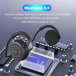 A23 Dubbelöra Halshängande Stereo Sporthörlurar TWS Trådlösa Bluetooth-kompatibla Hörlurar med Mikrofon