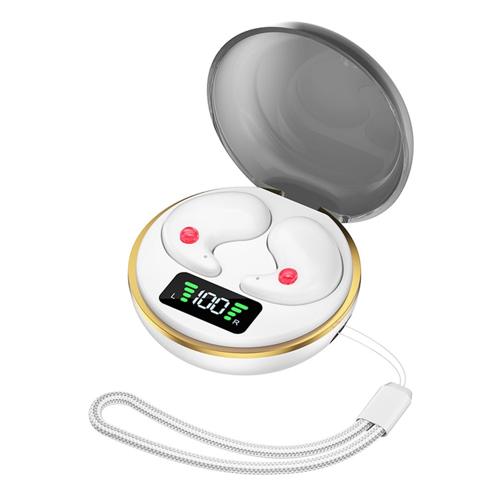 J1 Invisible Sleep Earbuds Wireless Bluetooth-compatible 5.3 Noise Canceling Headphones for Side Sleepers