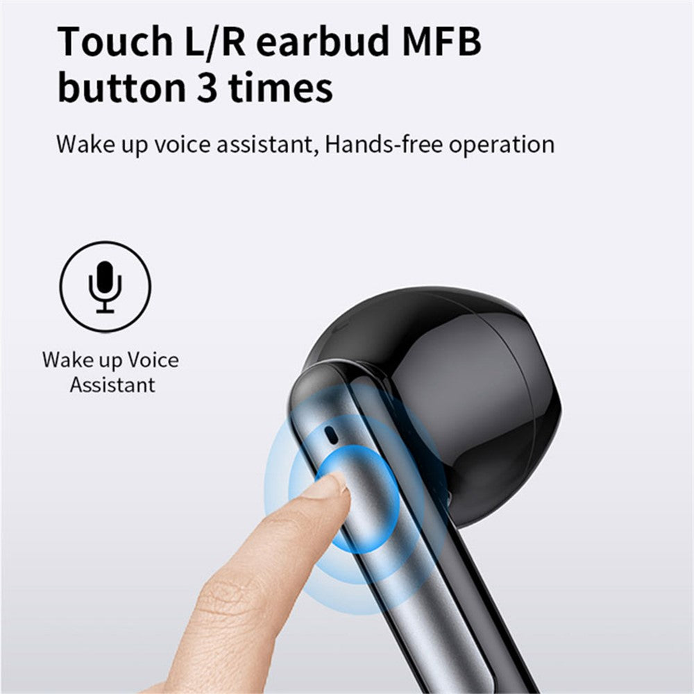 S47 TWS Earphones Bluetooth-compatible 5.3 Wireless Earbuds with Digital Display Charging Case