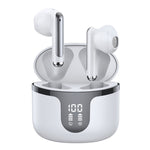 S47 TWS Earphones Bluetooth-compatible 5.3 Wireless Earbuds with Digital Display Charging Case
