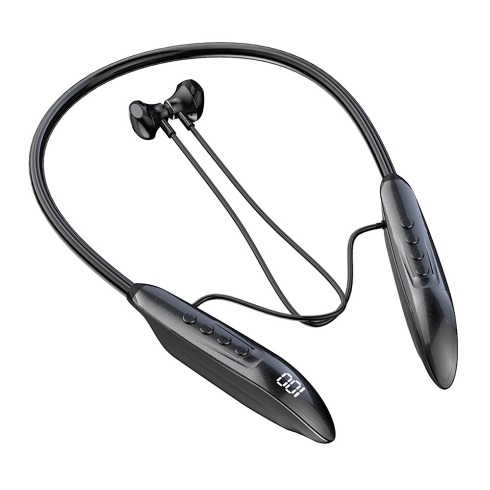 M518P Neckband Wireless Earphone Bluetooth-compatible 5.3 Magnetic Neck Hanging Headphone Sports Headset