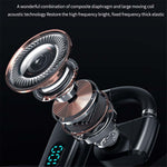 T50 Wireless Bone Conduction Headphone Sport Running Earphone Single-Ear Headset Bluetooth-compatible Headset
