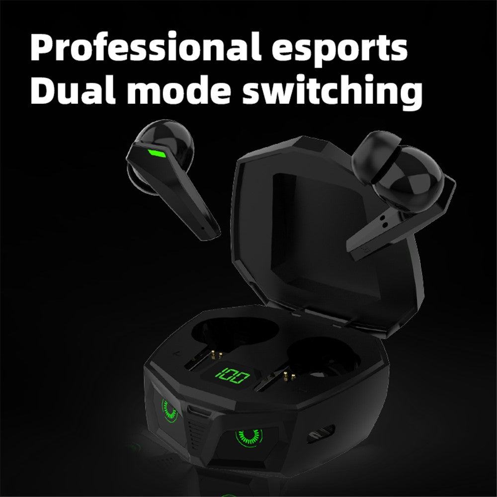 P50 TWS Bluetooth-compatible Earphone Stereo Music Low Latency Gaming Wireless Headset