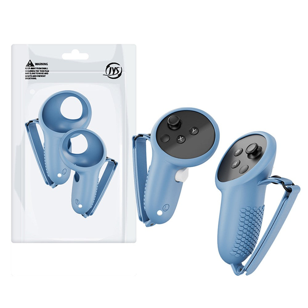 JYS JYS-MQ013 1 Pair for Meta Quest 3 Touch Controller Cover Anti-skid Silicone Protective Case