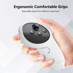 JYS JYS-MQ013 1 Pair for Meta Quest 3 Touch Controller Cover Anti-skid Silicone Protective Case