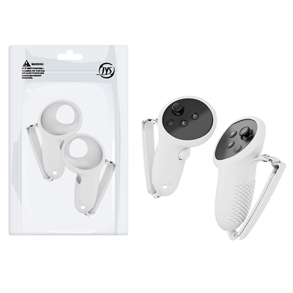 JYS JYS-MQ013 1 Pair for Meta Quest 3 Touch Controller Cover Anti-skid Silicone Protective Case