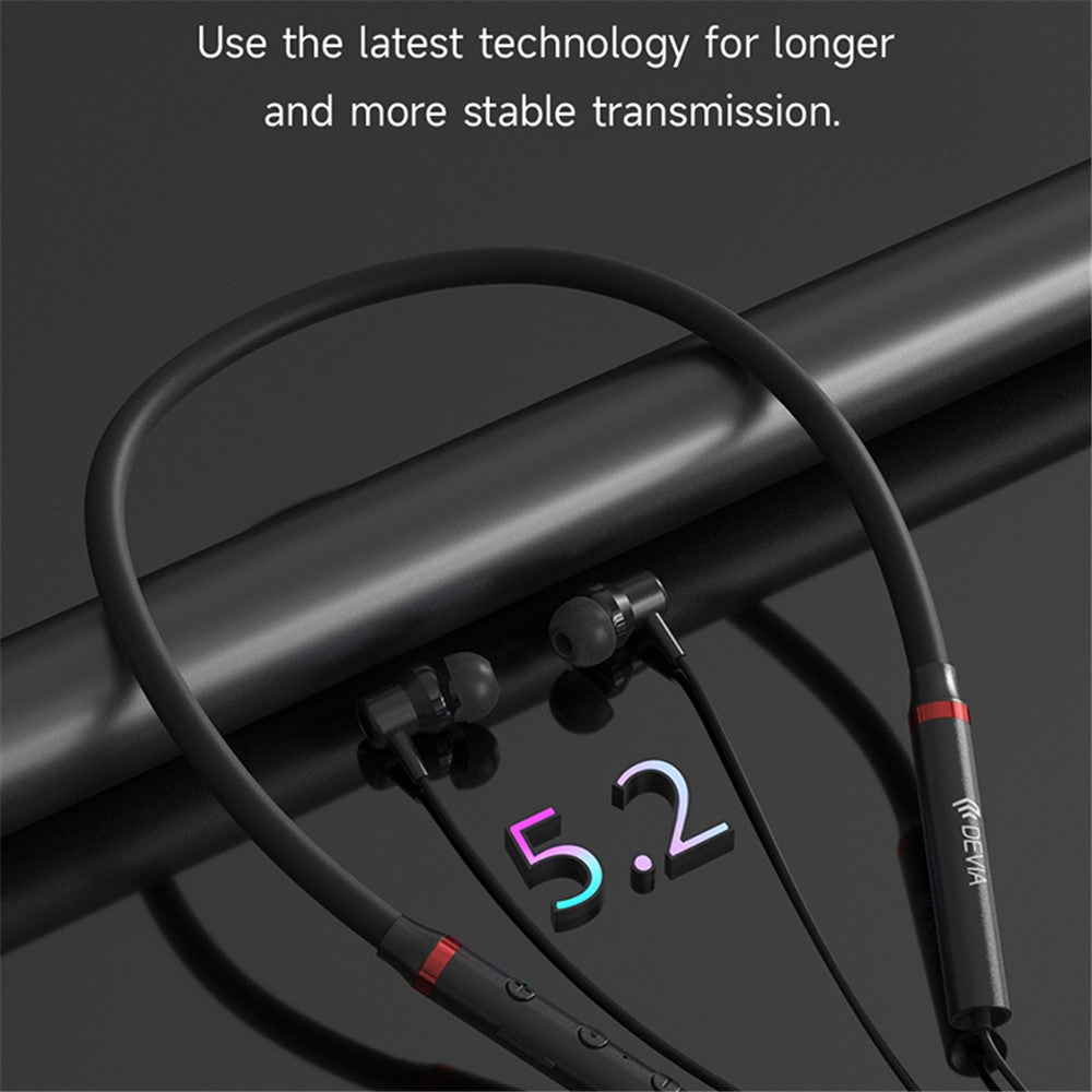 DEVIA Kintone Series Neckband Sport Wireless Earphone Metal Magnetic Bluetooth-compatible Headphone