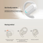 M-F9 Single Ear Wireless Bluetooth-compatible 5.3 Earhook Headset Sports Running Music Earphone