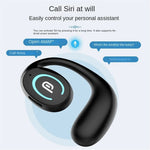 K9 Single Ear Bluetooth-compatible 5.3 Earhook Headset Bone Conduction Music Earphone