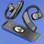 X30 Bluetooth-compatible 5.4 Single Ear Business Headphone Wireless Hook Earphone