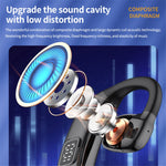 X30 Bluetooth-compatible 5.4 Single Ear Business Headphone Wireless Hook Earphone