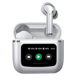 T68pro HiFi Sound In-ear Bluetooth-compatible Earphones with LED Full Color Touch Screen Charging Case, English Version