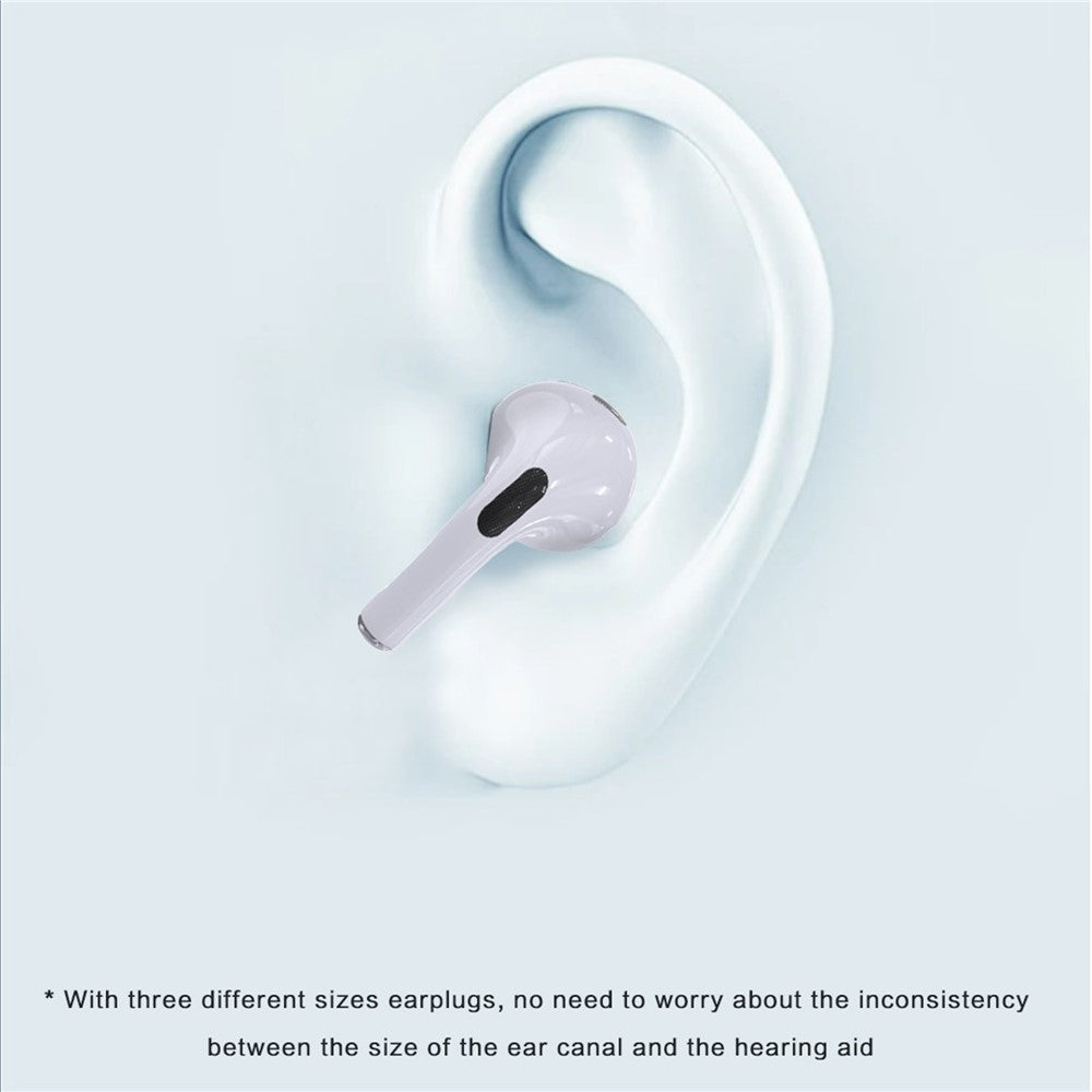 T68pro HiFi Sound In-ear Bluetooth-compatible Earphones with LED Full Color Touch Screen Charging Case, English Version