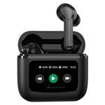 T68pro HiFi Sound In-ear Bluetooth-compatible Earphones with LED Full Color Touch Screen Charging Case, English Version