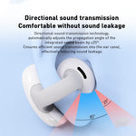 HILEO Hi82 Bluetooth-compatible Headsets Ear Clip-On Earphones Wireless Headphones