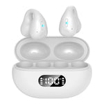 R15 Bluetooth-compatible 5.3 Ear Clip HiFi Earphone Touch Control Music Gaming Headset