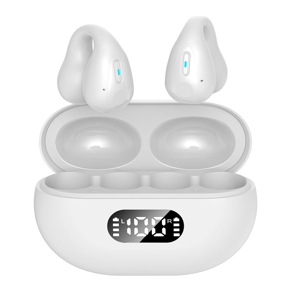 R15 Bluetooth-compatible 5.3 Ear Clip HiFi Earphone Touch Control Music Gaming Headset